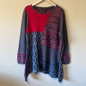 Style&co. Patchwork Sweater